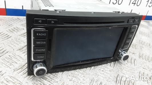 Магнитола volkswagen touareg 7L (7NT10I401)