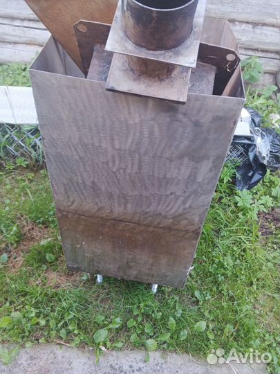 Печь для бани из нержавейки