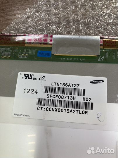 Матрица для ноутбука 15,6 40pin