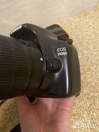 Зеркальный фотоаппарат canon eos 1100d