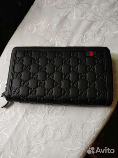 Мужской клатч,новый, из натуральной кожи