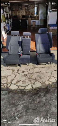 Задний ряд сидений Toyota Harrier 30-35 кузов
