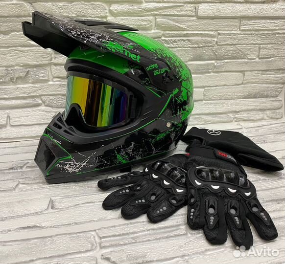 Шлем для мотокросса\эндуро