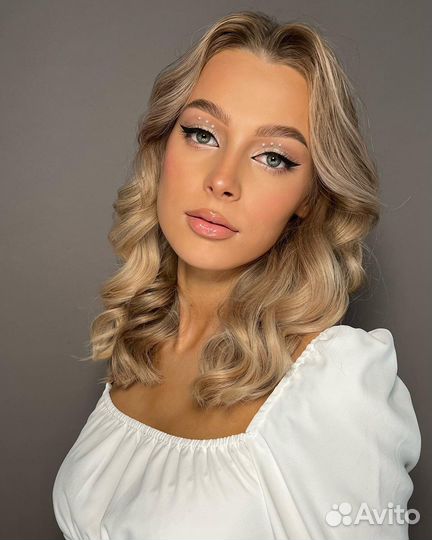 Макияж и прическа