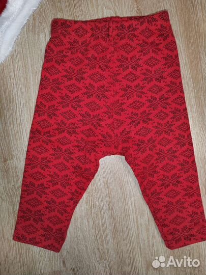 Комбинезон и бодик новогодние рост 68