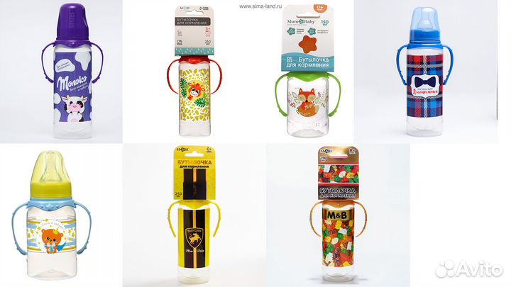 Товары для новорожденных Бутылочки,поильники
