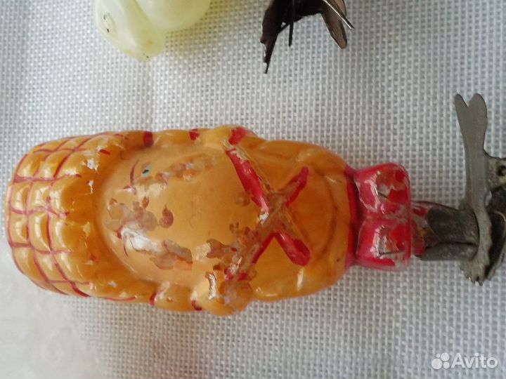 Елочные игрушки СССР на прищепке
