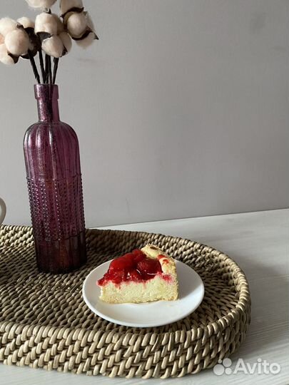 Плетеный поднос