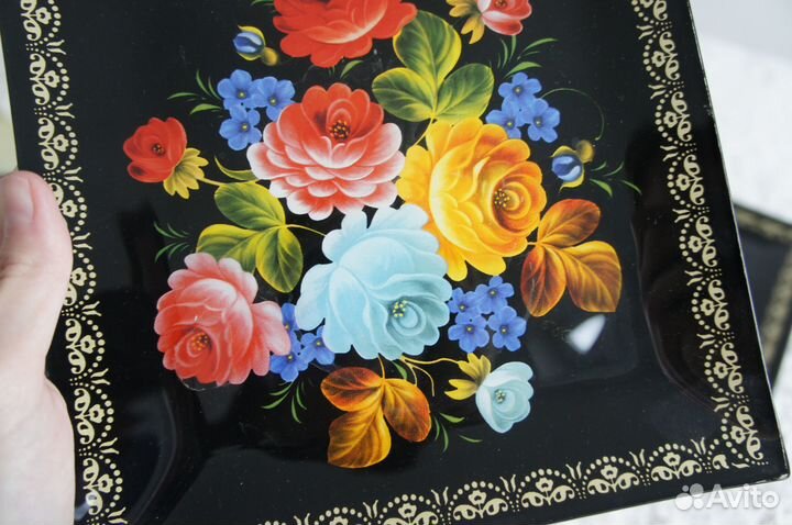 Тарелки квадратные 2 предмета (25 и 20 см)