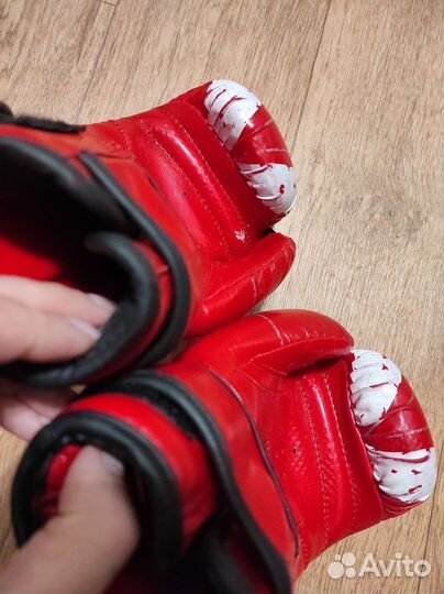 Боксерские перчатки Ataka б/у 6 oz