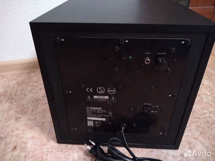 Yamaha ns sw40 sales subwoofer