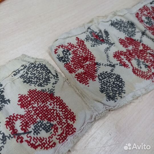 Старинный Сурпан рушник чув украшение (сзр)