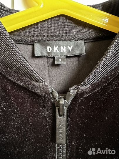 Бомбер для девочки dkny на 3-4 года
