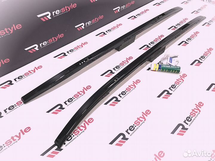 Рейлинги Toyota RAV4 (XA50) с18г Черные