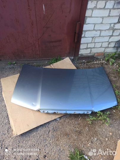 Skoda Fabia 1 Капот (серый металлик)оригинал