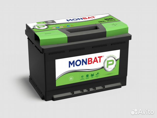 MonBat 80 ah аккумулятор доставка в юбилейный