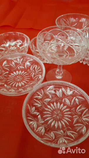 Салатники хрусталь