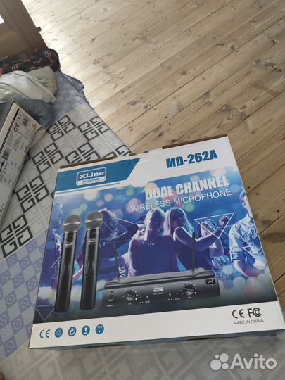 Радиосистема на два микрофона Xline MD-262A-B
