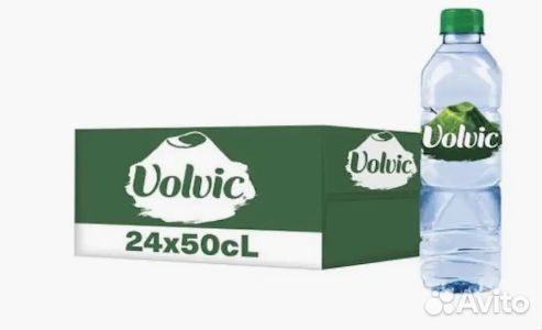 Вода минеральная Volvic (Вольвик) 0,5 л х 24 шт, н