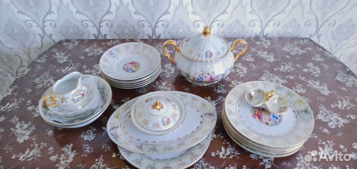 Столовый сервиз чехословакия