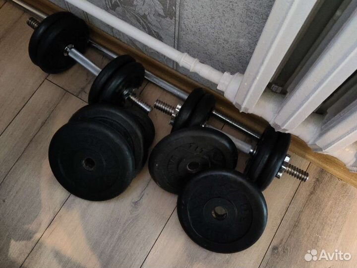 Гантели 20кг каждая