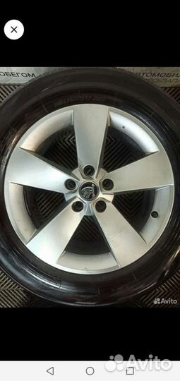 Колёса skoda kodiaq r17 оригинал