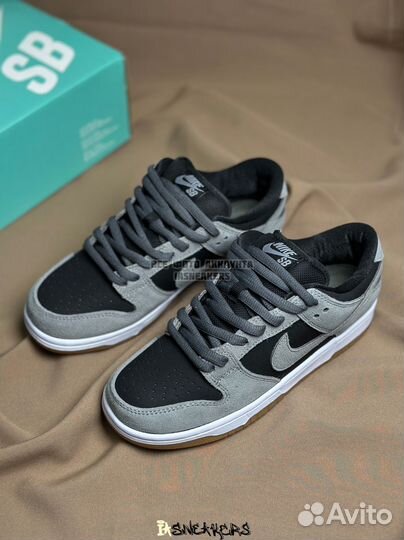 Кроссовки Nike Dunk SB low серые 37-45