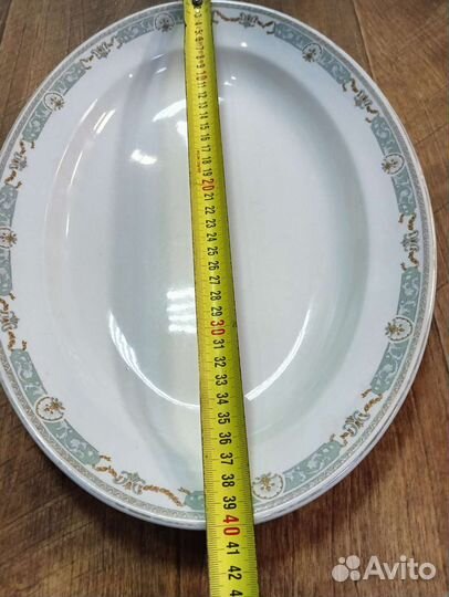 Большое овальное блюдо W.H. Grindley & Co