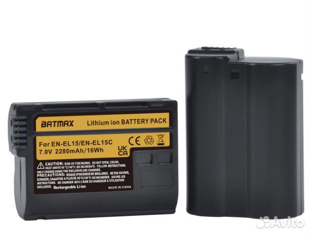 Аккумуляторы Canon и Nikon