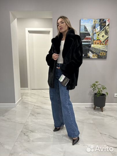 Шуба норковая новая норковый пиджак 40 42 44 46