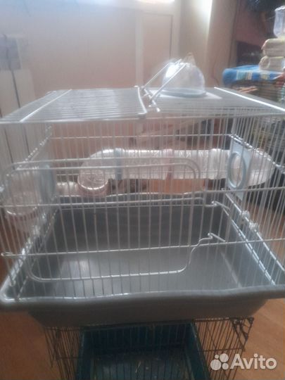 Клетка и аксесуары для грызунов