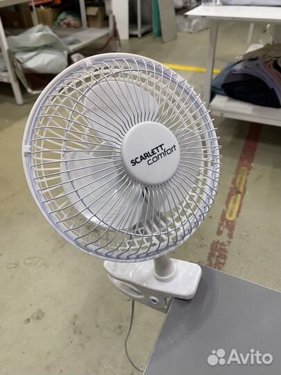 Вентилятор настольный scarlett