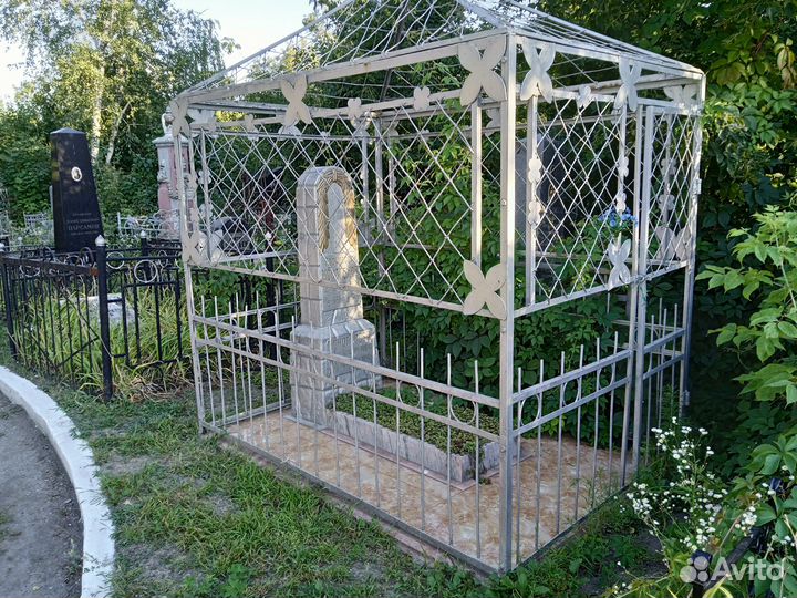 Благоустройство могил на Воскресенском кладбище