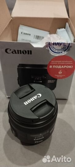 Объектив canon ef 35mm