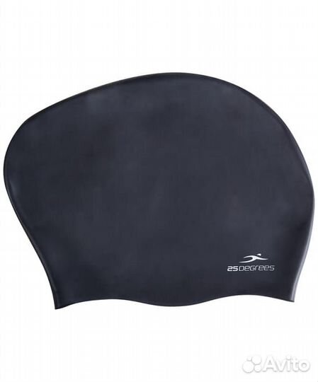 Шапочка для плавания 25degrees Mamana Black, силик