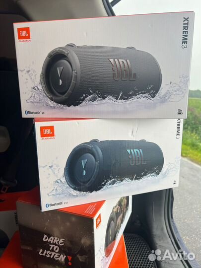 Портативная колонка JBL Xtreme 3, черный/синий