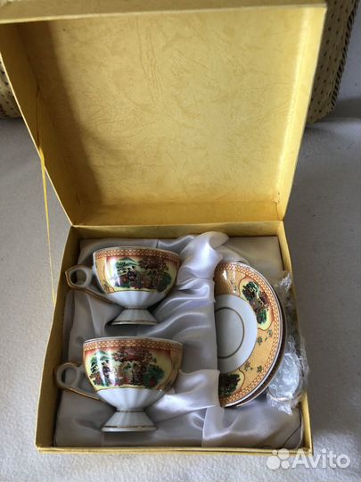 Чайная пара фарфор