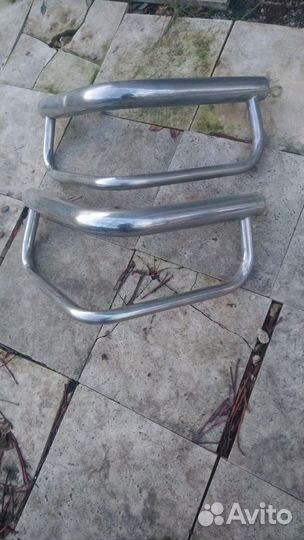 Трубы из нержавейки на Nissan Potrol y61