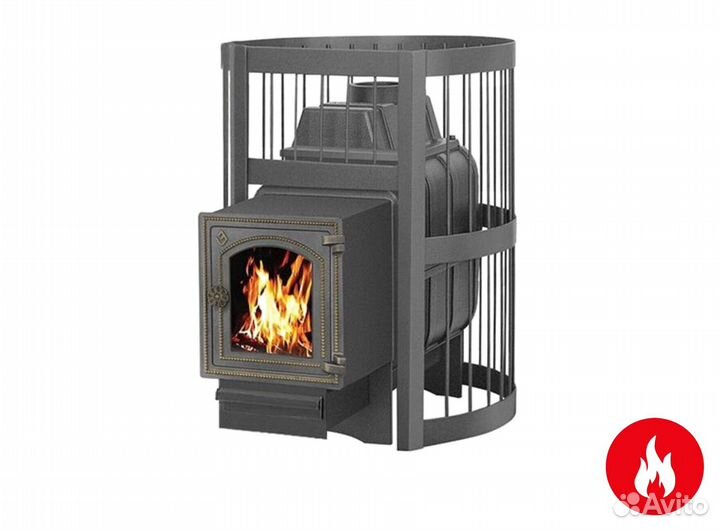 Печь для бани везувий легенда стандарт 22 (дт-4с)