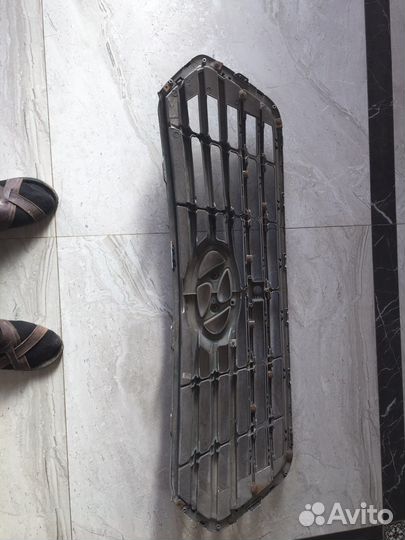 Решетка радиатора hyundai grant santafe