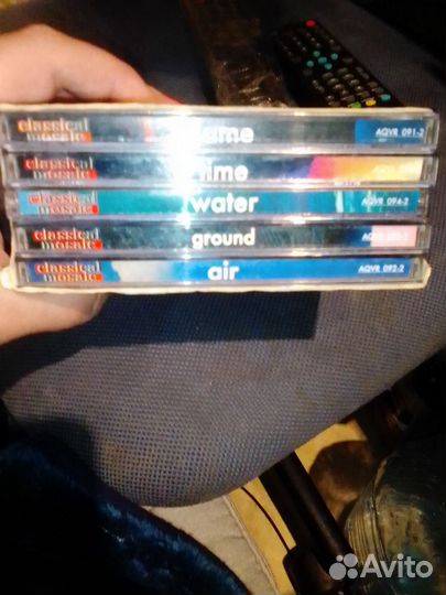 Диски с музыкой времена года