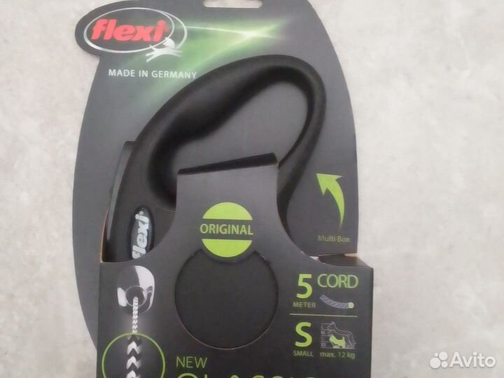 Поводок рулетка Flexi 5м, S