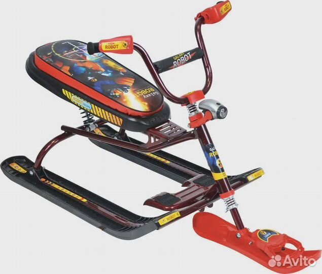 Снегокат снд3/Р2 Nika-Snowdrive Робот к/бордовый 2