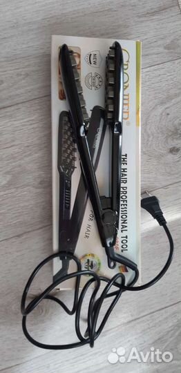 Шипцы гофре для укладки волос
