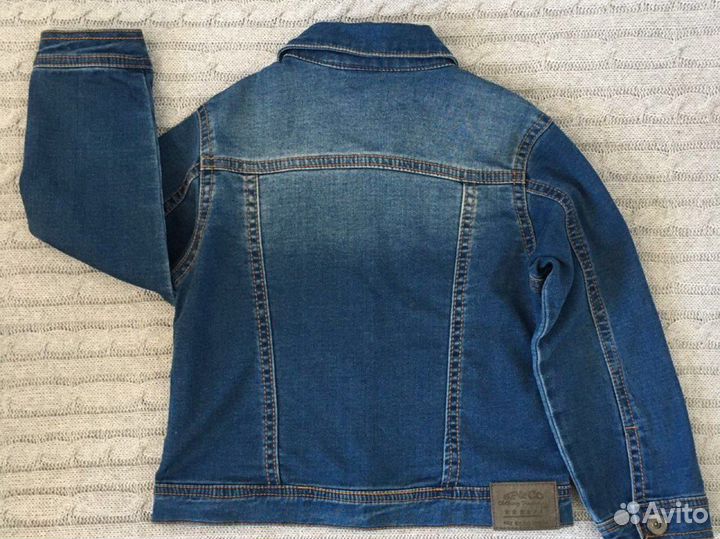 Джинсовая рубашка 98