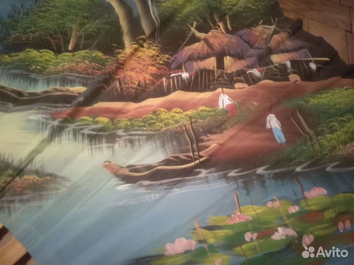 Веер настенный (опахало)