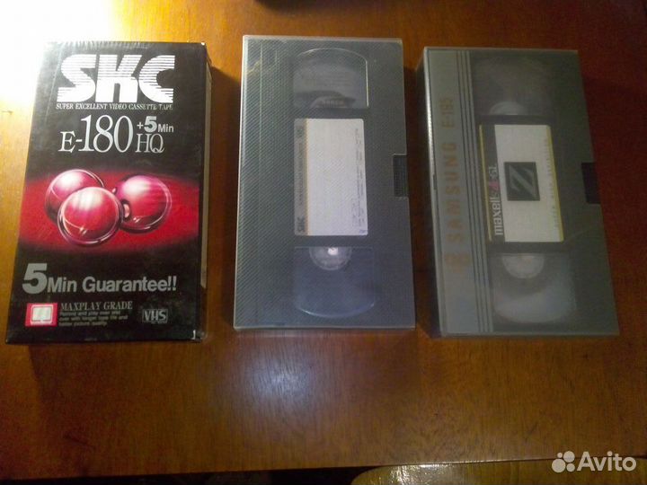 Видеокассеты 3 шт