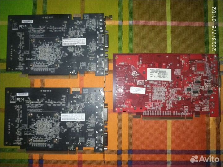Видеокарты PCI-E