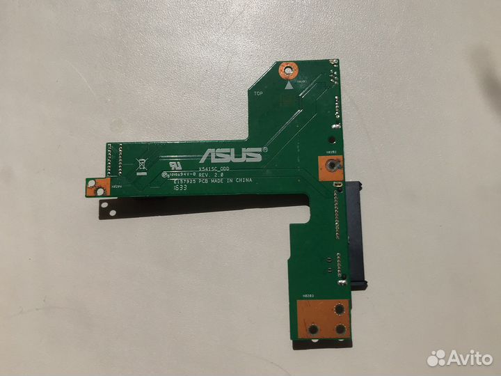 Плата подключения жесткого диска для asus X541SC