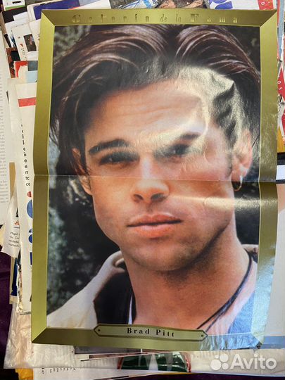 Бред питт постер